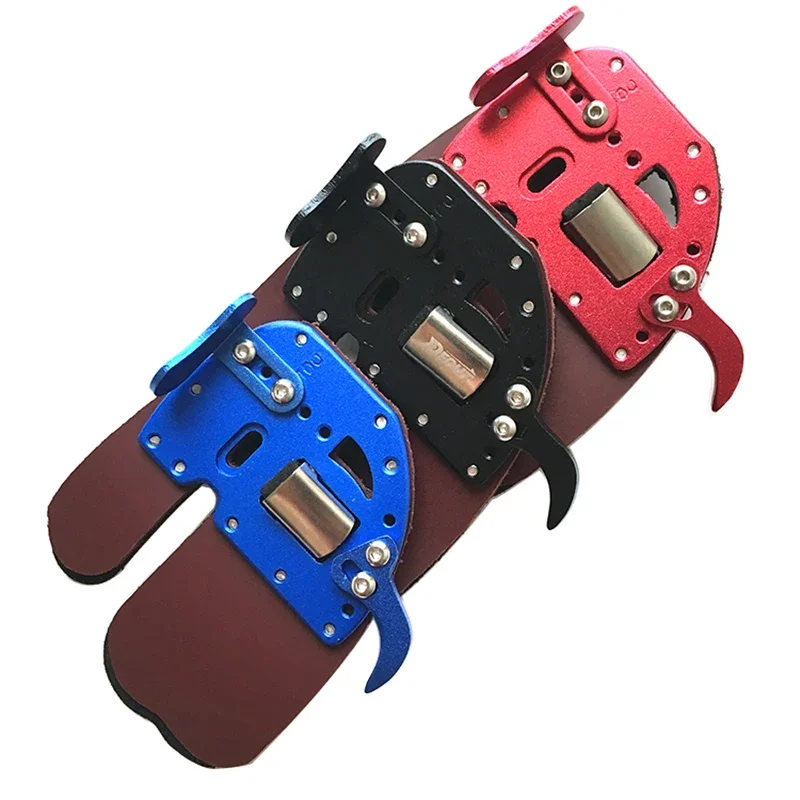 Pestaña de dedo de tiro con arco DECUT RUGB, Protector de dedo de tiro con arco izquierdo y derecho, almohadilla de protección, pestaña de guante para Protector de dedo de arco