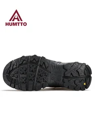HUMTTO Botas tacticas de senderismo en piel vacuna - Impermeables