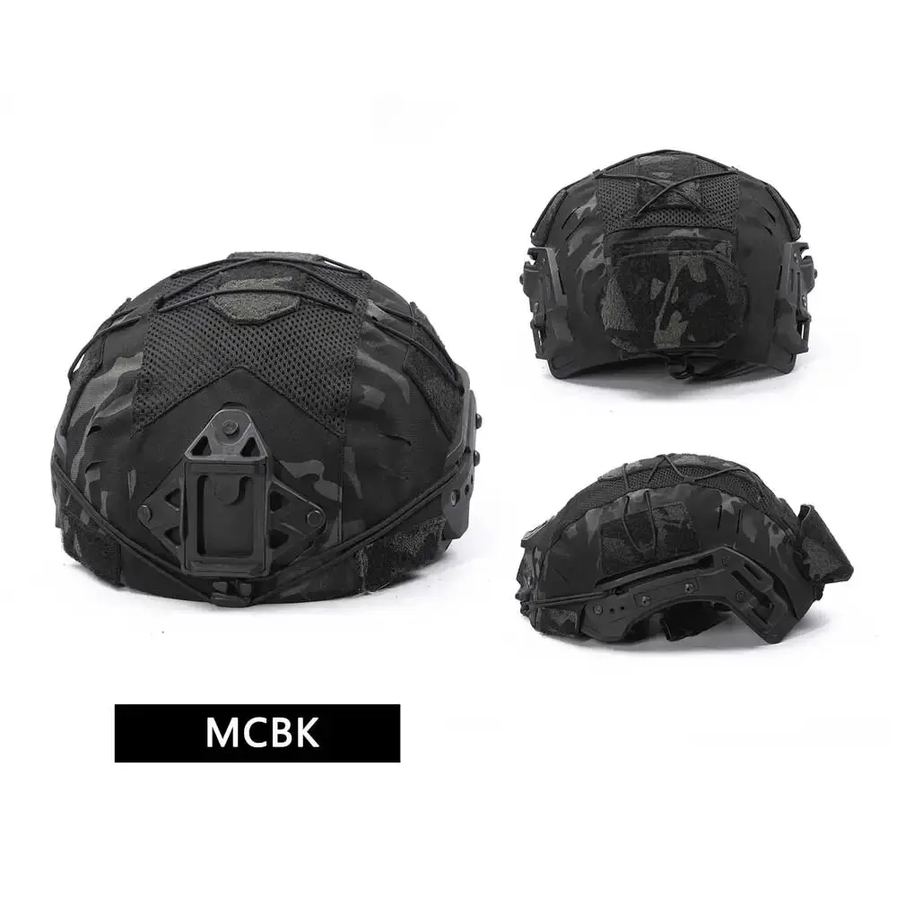 Dmgear-cubierta de casco de choque balístico, equipo táctico verde de guardabarros de malla, equipo de caza Airsoft, Wendy2.0, Exfil - imagen 2
