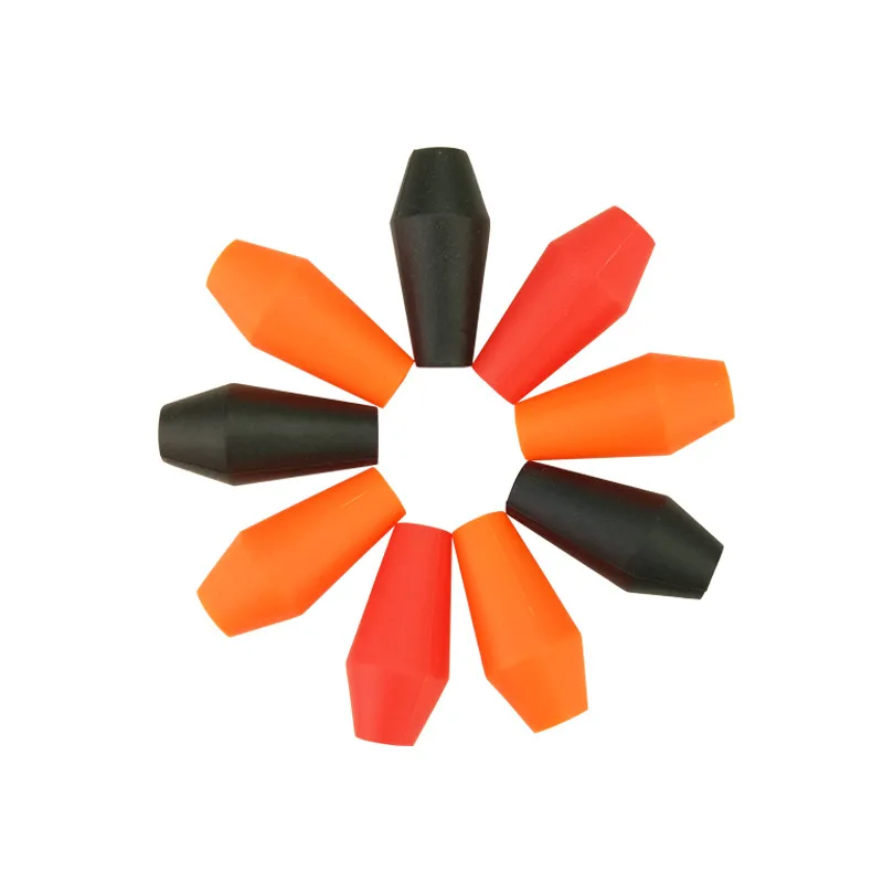 Puntas de flecha de goma suave para tiro con arco, eje de flecha de 6mm/8mm, puntas anchas romas para disparar, accesorios de precisión, 12 piezas - imagen 3
