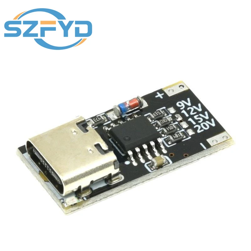 1-20 piezas PD/QC/AFC tipo C placa señuelo módulo de refuerzo USB PPS/QC4 FCP AFC tipo C gatillo Detector de pollicación potencia carga rápida - imagen 5