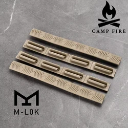 Kit tapas paneles MLOK KeyMod rail AR15 M4 – 9 piezas