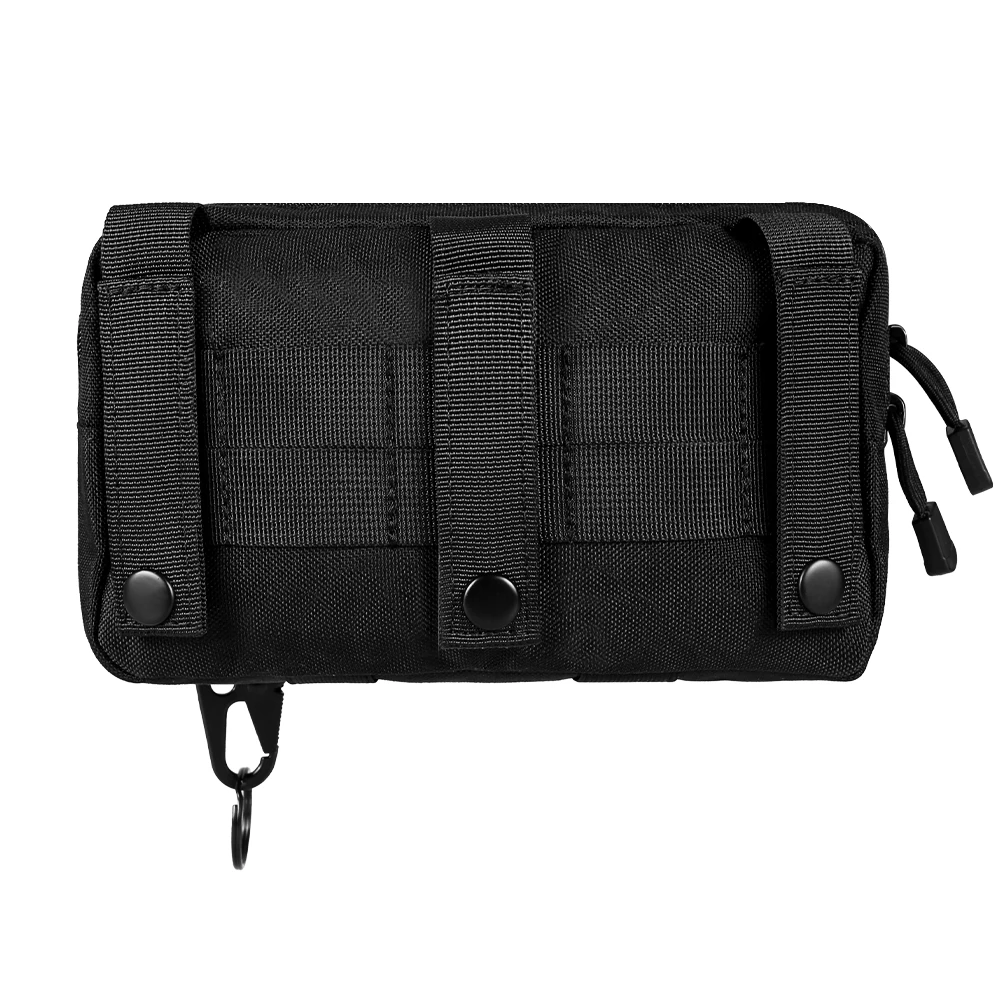 Bolsa de herramientas EDC, bolsa táctica Molle, bolsa de almacenamiento de caza con ​ ​ Llavero ​   Botiquín de primeros auxilios organizador linterna bolsa Fanny Pack - imagen 2