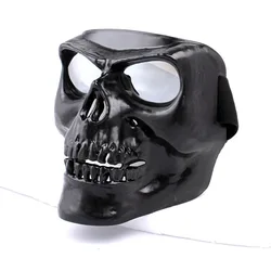 Máscara facial táctica motocross Airsoft antiniebla para casco