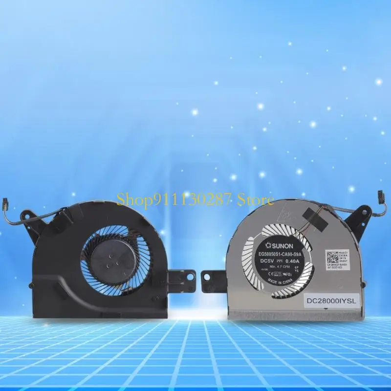 Reemplazo J1HC disipación calor del ventilador enfriamiento CPU para 3520 Radiador tarjeta gráfica - imagen 5