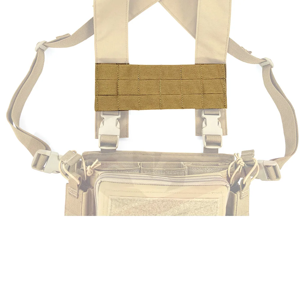 Placa adaptadora táctica para colgar en el pecho D3CRM MK3/MK4, Panel MOLLE para el pecho D3CRX, Panel para funda de teléfono - imagen 2