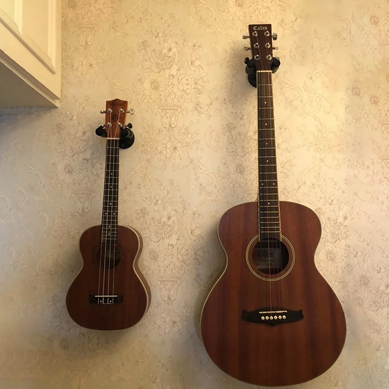 Gancho de pared para guitarra, exhibición de instrumentos, soporte de esponja de Metal, perchas, soporte para ukelele, soporte para violín, accesorios para guitarra - imagen 5