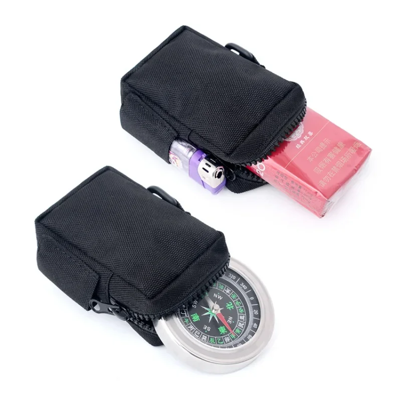 Bolsa táctica Molle EDC, dispositivo de utilidad, cinturón, riñonera, bolsa de herramientas pequeña portátil para exteriores, bolsas impermeables para acampar, senderismo y escalada - imagen 2