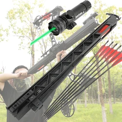 Lanzador de flechas para arco compuesto con mira láser de caza