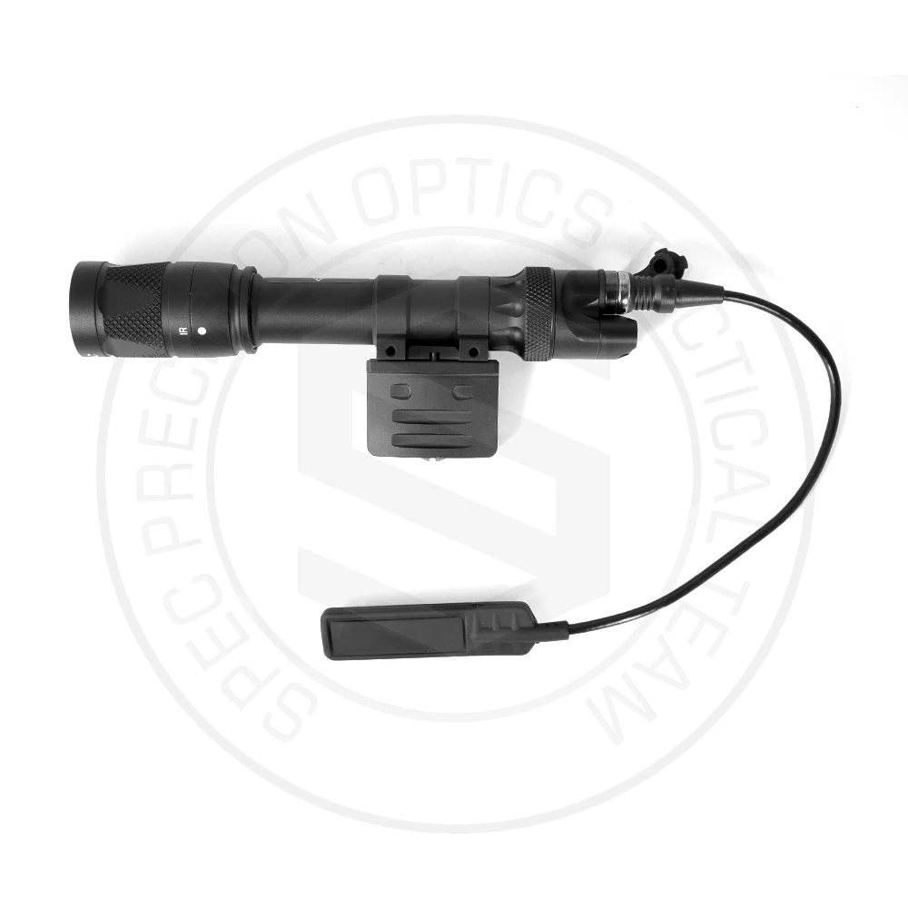 SPECPRECISION M612V Scout Light WeaponLight IR/estroboscópico y linterna de luz blanca Led con soporte compensado para riel de MIL-STD-1913 - imagen 3