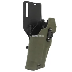 Glock 17 Gen4/G19 funda táctica con linterna X300/X300U y bloqueo