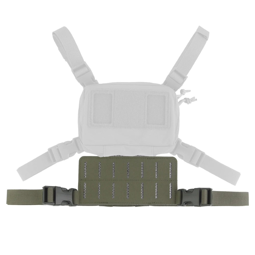 Soporte táctico de navegación para el pecho, accesorio MOLLE, soporte de parche mágico para caza, soporte para teléfono móvil, Panel de administrador, equipo de combate Airsoft - imagen 2