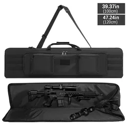 Bolsa para Rifle de 100/120cm, bolsa suave para pistola, funda para carabina, tiro Airsoft, bolso de hombro, mochila, funda protectora para pistola, accesorio de caza