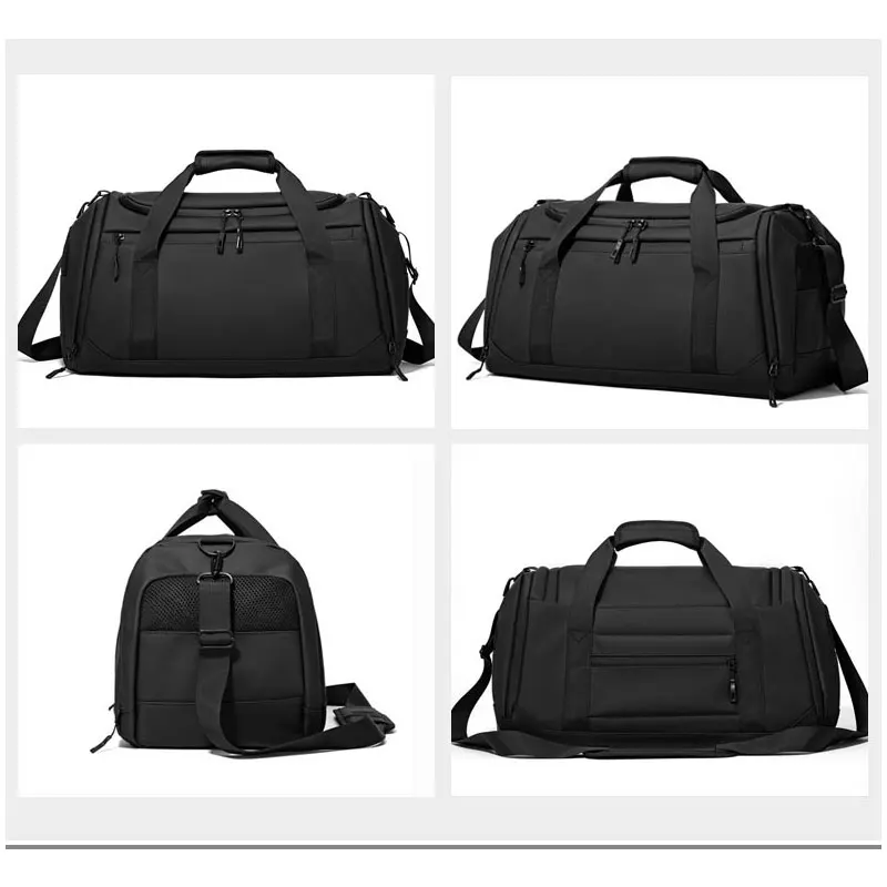 Bolso cruzado para gimnasio y Fitness, bolso para zapatos, bolsillo para viaje, viaje de corta distancia, equipaje seco y húmedo, paquete de fin de semana de negocios - imagen 5