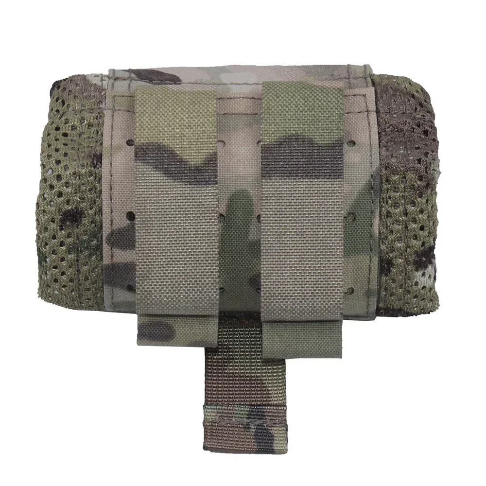 Bolsa táctica de malla enrollable Mag, Mini bolsillo de red plegable EDC para munición de revista, bolsa de caza de tiro al aire libre - imagen 3