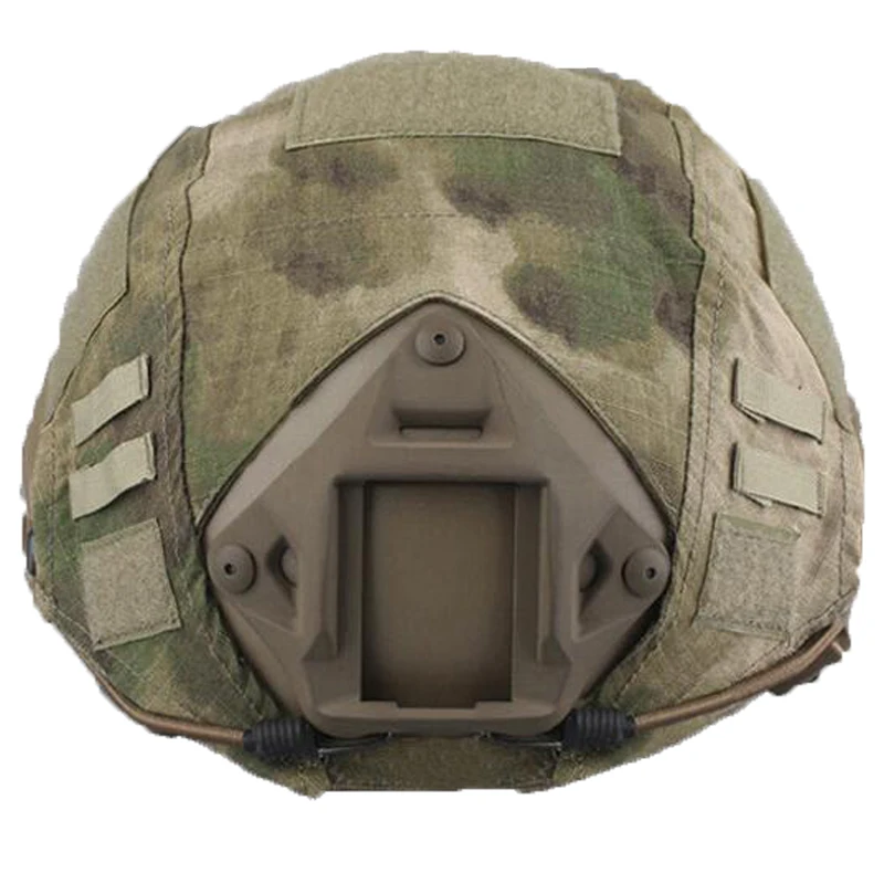 Cubiertas de casco táctico militar rápido, cubierta de camuflaje, tela Airsoft CS, equipo de casco de tiro de Paintball para equipo de casco rápido - imagen 3