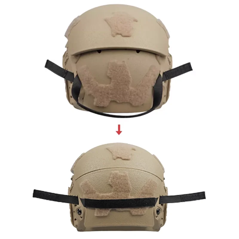 Kit de conversión de armadura balística recargable 2 en 1 dedicado para casco rápido: carcasa de fibra PE NIJ IIIA - imagen 5