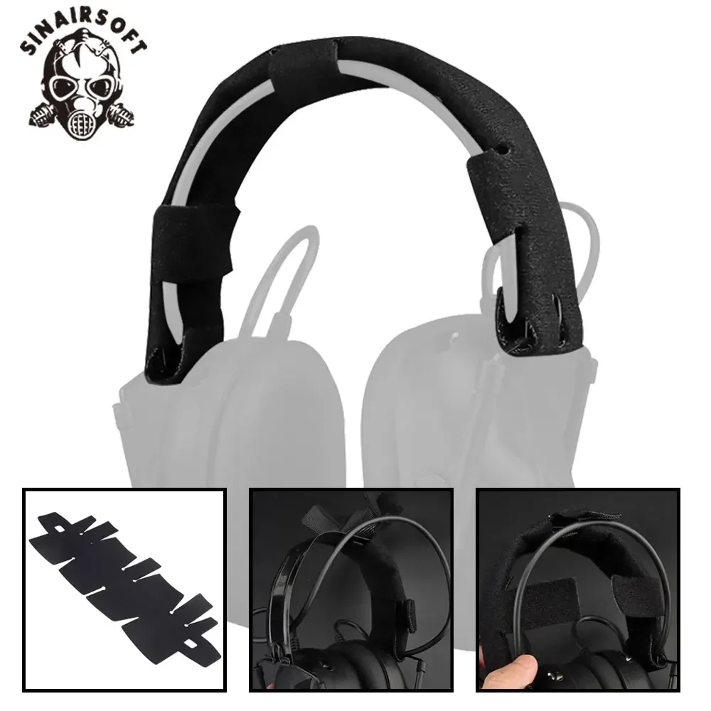 Organizador de cables táctico con gancho y bucle para auriculares, brida para cables para diadema de caza, tipo GEN 6, accesorios para auriculares - imagen 2