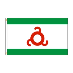 FLAGLAND Bandera de Ingushetia para exterior e interior decorativa