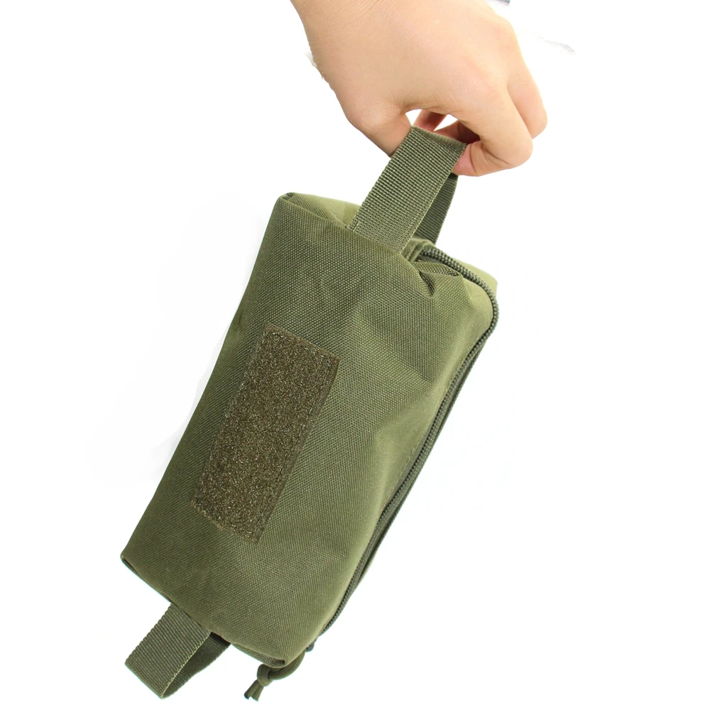 Bolsa de munición táctica, bolsa de transporte de munición espacial interior desmontable, gancho y bucle, bolsa de transporte Ammos para pistola, Rifle, escopeta - imagen 5