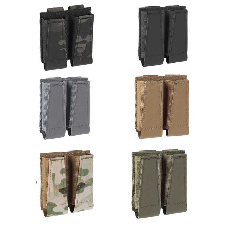 Bolsas Molle de cintura de caza táctica doble de 9MM, accesorios, bolsa divisora de comestibles - imagen 2