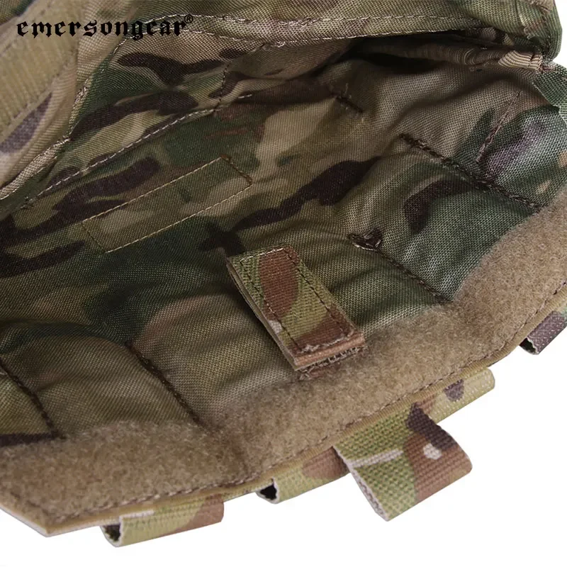 Emersongear-Chaleco de Panel trasero de asalto MOLLE táctico, bolsa portadora de munición, Panel para portador de placa, chalecos de caza EM9300 - imagen 5