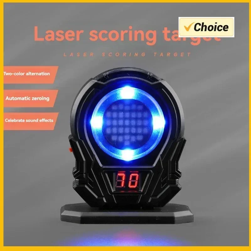 Puntuación electrónica de inducción infrarroja, objetivo láser, entrenamiento de tiro, práctica electrónica, juguete de entrenamiento con efectos de sonido - imagen 5