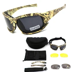 C5 X7 Gafas tácticas polarizadas para caza, Airsoft y outdoor UV400