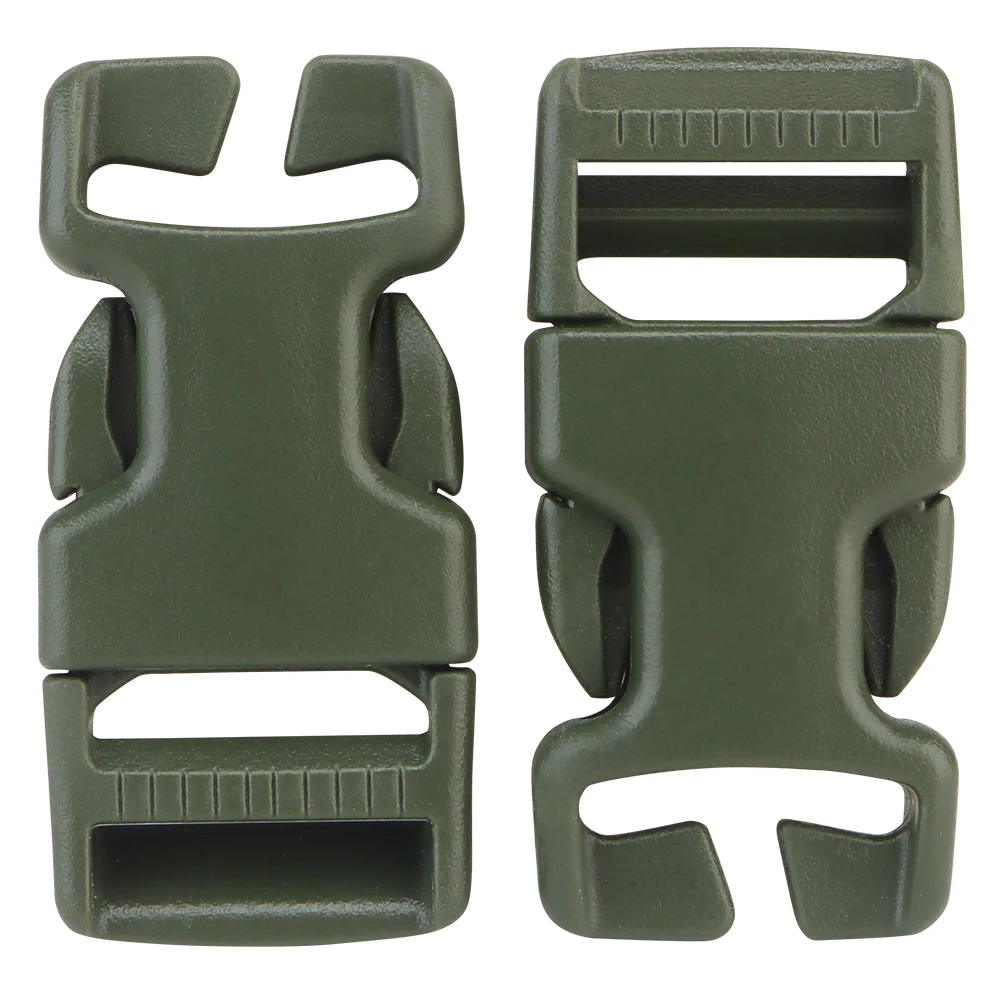 Hebilla de liberación lateral SRB ITW, conector de 1 pulgada para chaleco de caza MK3, equipo de aparejo de pecho para agregar correa PALS MOLLE, correas POM, 2 uds. - imagen 3