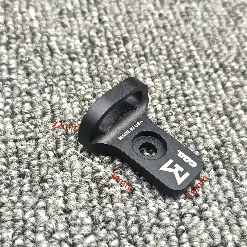 Correa de hombro táctica CQB de Metal CNC, eslinga rápida, montaje de eslinga CQD, adaptador de montaje de eslinga QD frontal MLOK - imagen 4