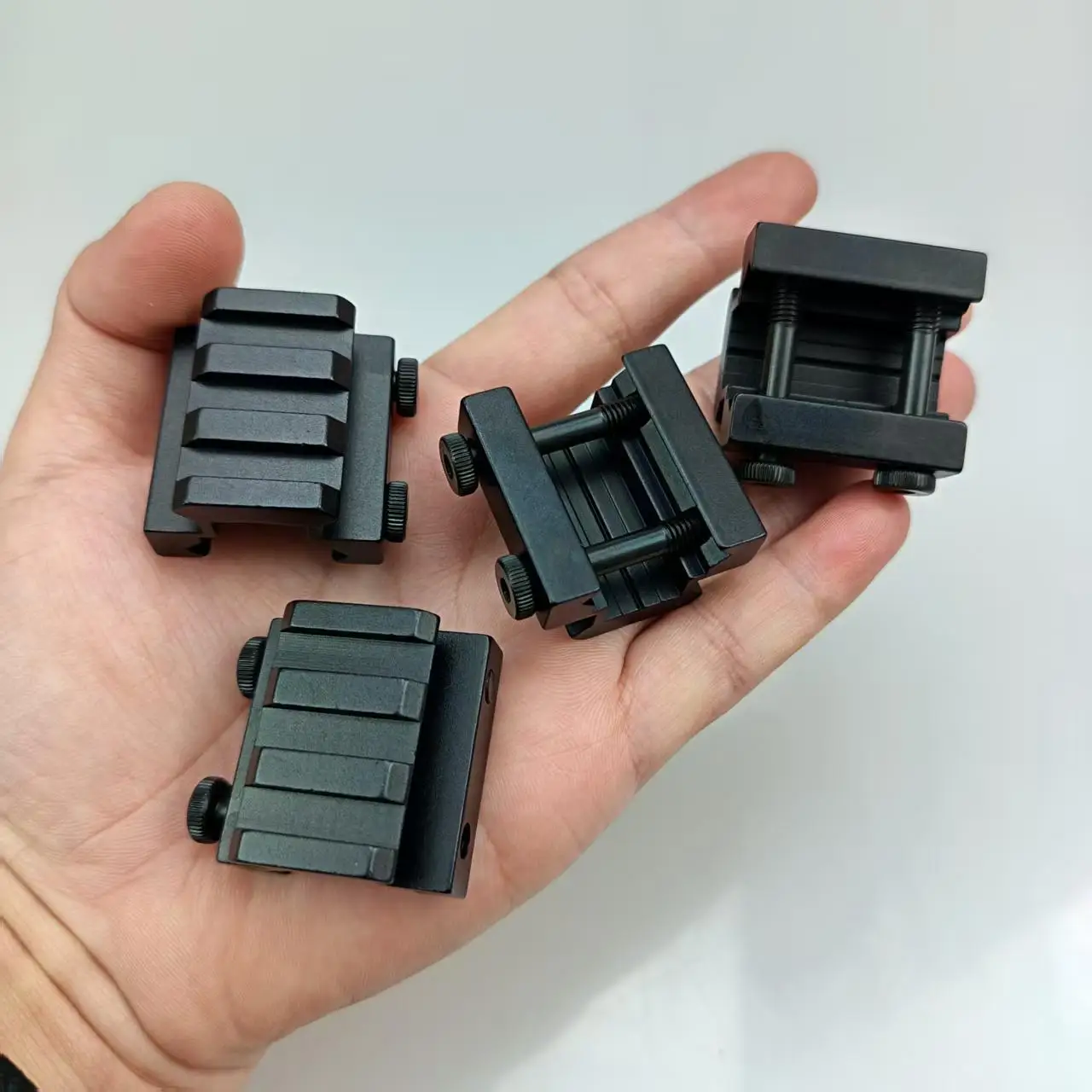 RIEL PICATINNY ELEVADOR 20mm SOPORTE CORTO MIRA - imagen 5