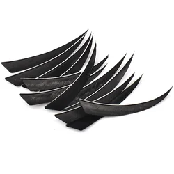 Emplumado pluma pavo forma escudo ala derecha tiro con arco ballesta