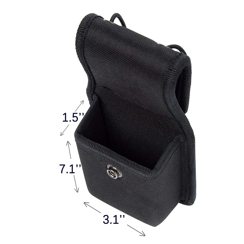 Bolsa de Radio táctica Molle, riñonera para walkie-talkie, caja de esposas de nailon, accesorios para walkie-talkie de caza al aire libre