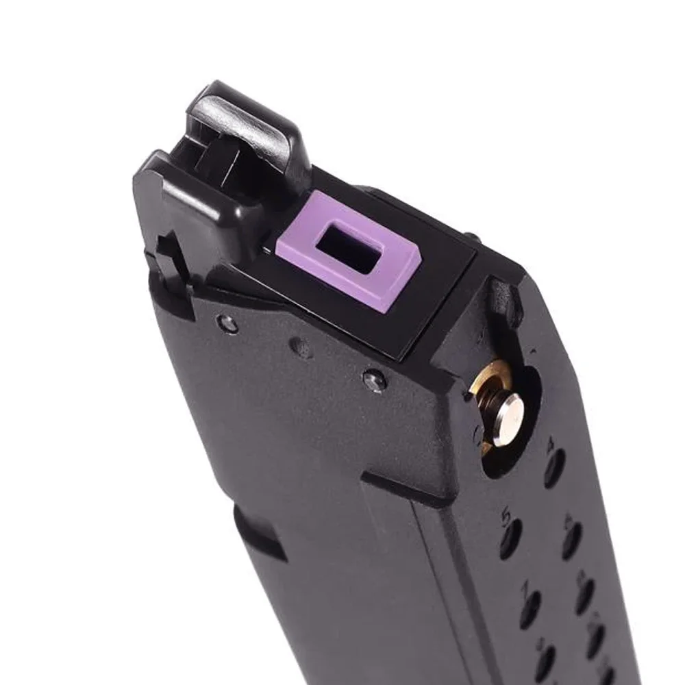 2 unids/lote revista táctica hermética de goma sello de ruta de Gas hebilla para TOKYO MARUI GLOCK Series AIrsoft GBB - imagen 5