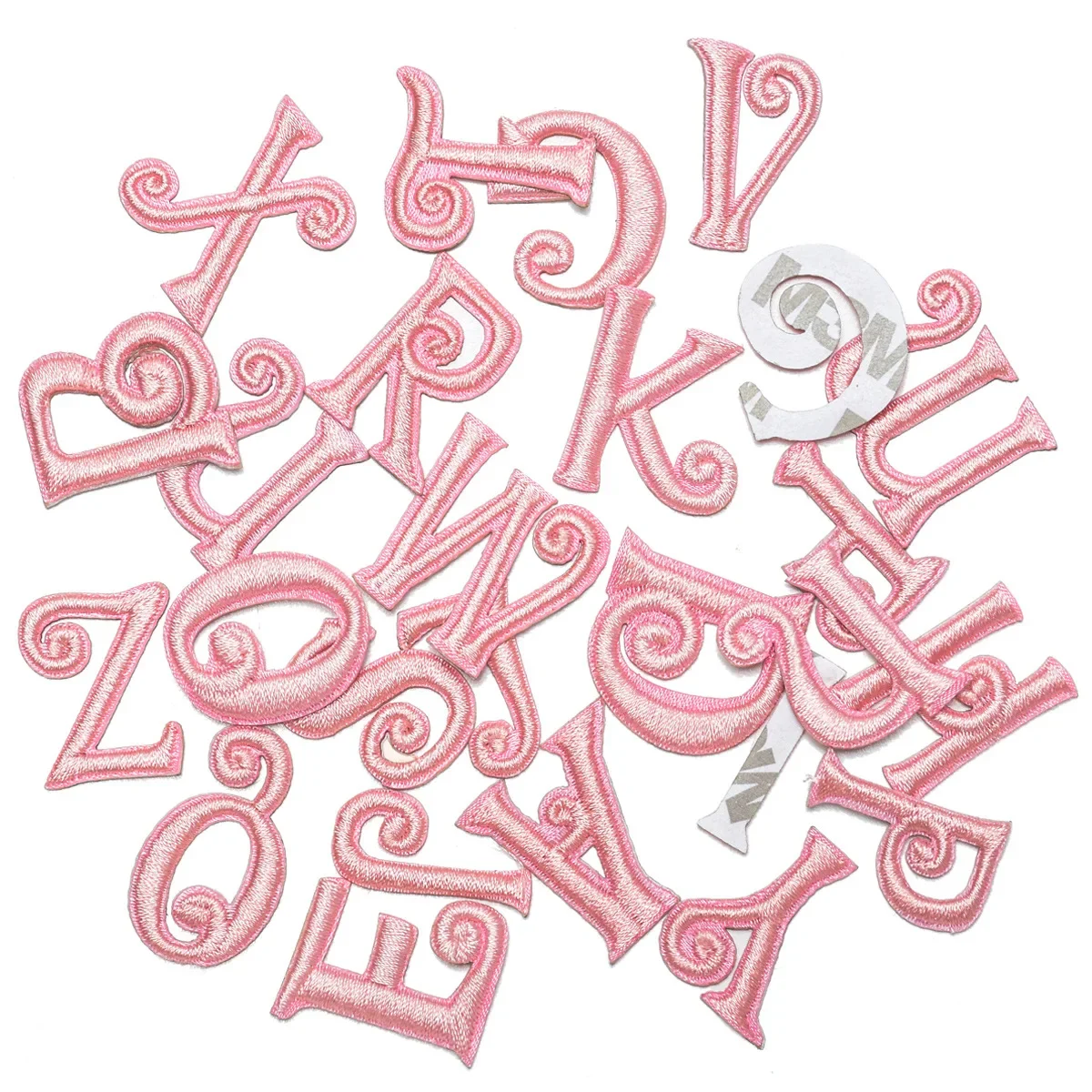 Juego de 26 piezas de parches para planchar bordados con alfabeto, parches autoadhesivos decorativos DIY, se pueden coser, parches para planchar - imagen 4