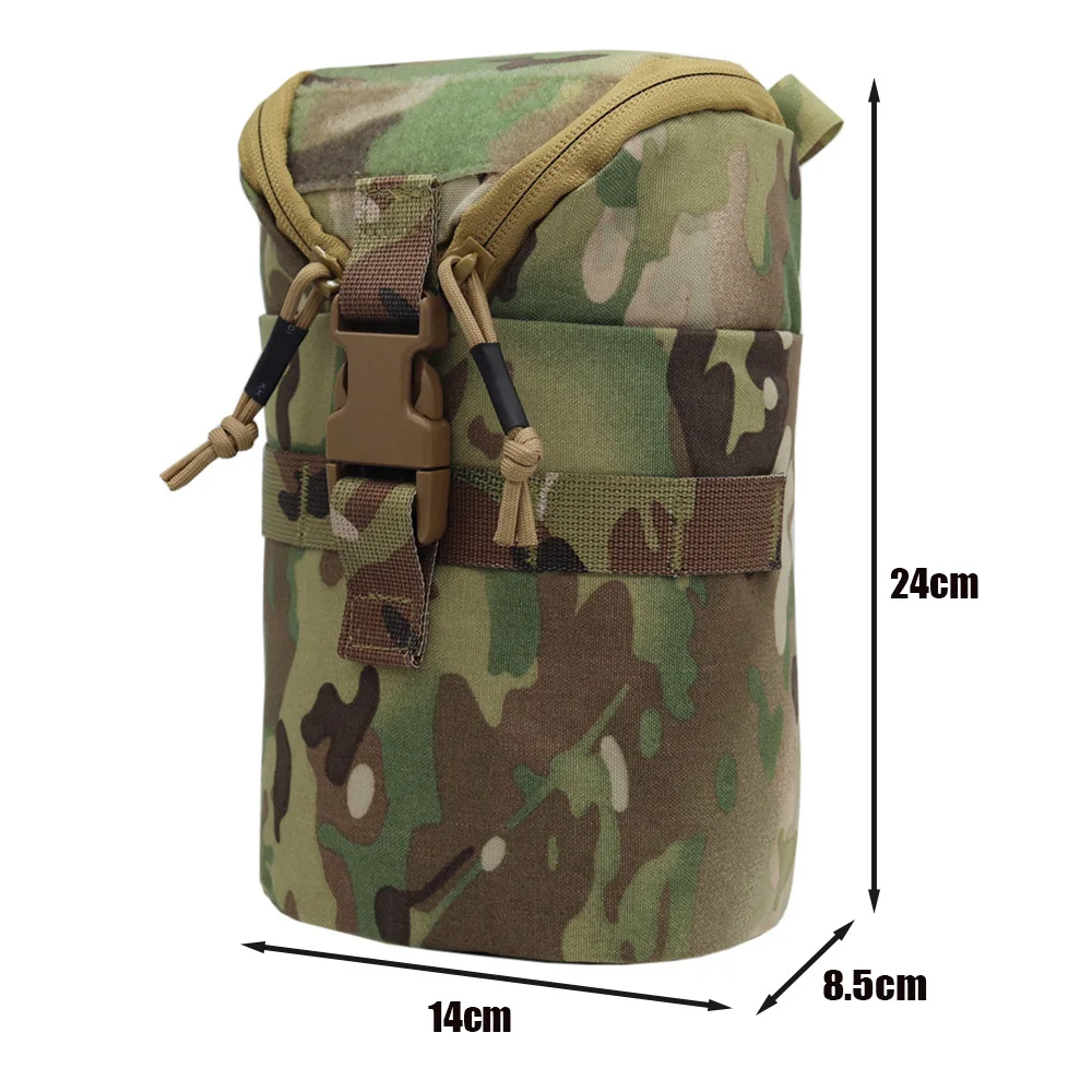 Bolsa táctica Molle, bolsa de almacenamiento, paquete de accesorios laterales, bolsa impermeable para artículos diversos, herramienta EDC, bolsa organizadora, bolsa de caza - imagen 3