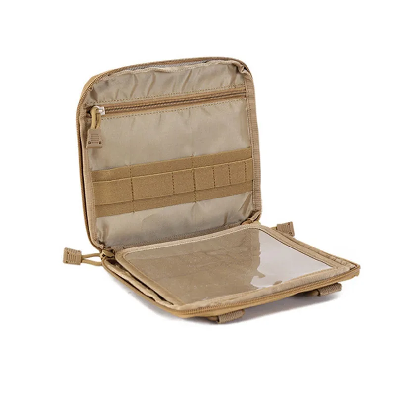 Molle-riñonera táctica médica EDC, bolsa para teléfono, tarjeta, mapa, herramienta de utilidad al aire libre con correa, bolso de hombro de viaje para senderismo - imagen 2