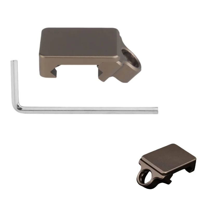 Soporte de separación rápida de correa |   Adaptador de riel Picatinny |   para accesorios de equipos de camping
