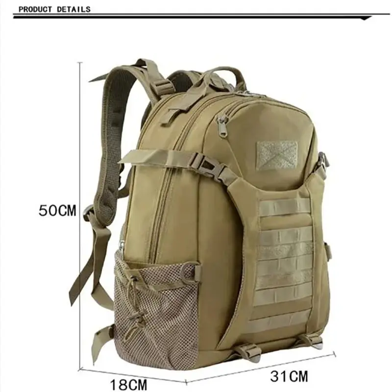 Bolso de hombro multifuncional para senderismo, montañismo, viaje, bolsa Molle, mochila de hombro para deportes al aire libre - imagen 4
