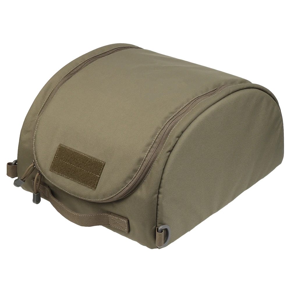 Bolsa táctica para casco, gran capacidad, para caza al aire libre, Airsoft, almacenamiento rápido para casco, bolsa de transporte, diseño de mano, equipo para casco de montar
