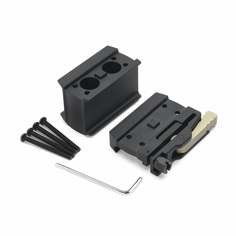 Soporte LRP con espaciador, soporte de altura de 1,57 y 1,93 pulgadas para miras ópticas para caza, rifles tácticos Airsoft - imagen 2