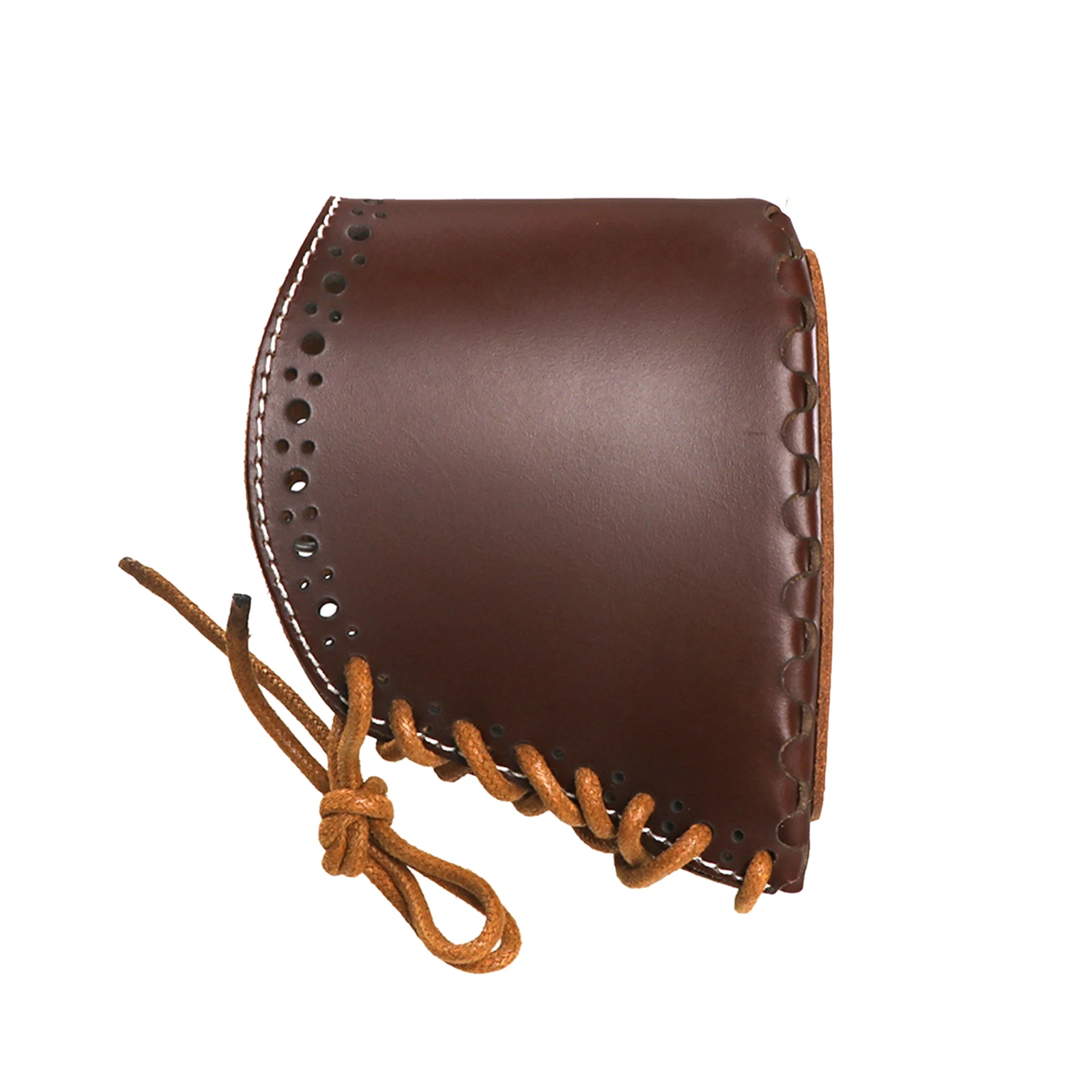 Tourbon Funda de cuero para pistola de caza, cubierta de retroceso, extensión, elevador de reposapiés con inserciones, Almohadillas protectoras, color marrón - imagen 5