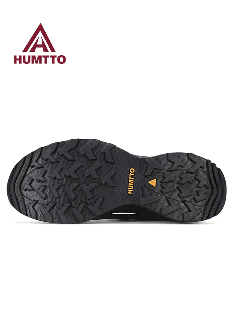 HUMTTO-zapatos de senderismo de piel de vaca para hombre, botas deportivas para la nieve, zapatos de escalada, botas de viaje, zapatillas de Trekking cálidas para exteriores para invierno - imagen 5