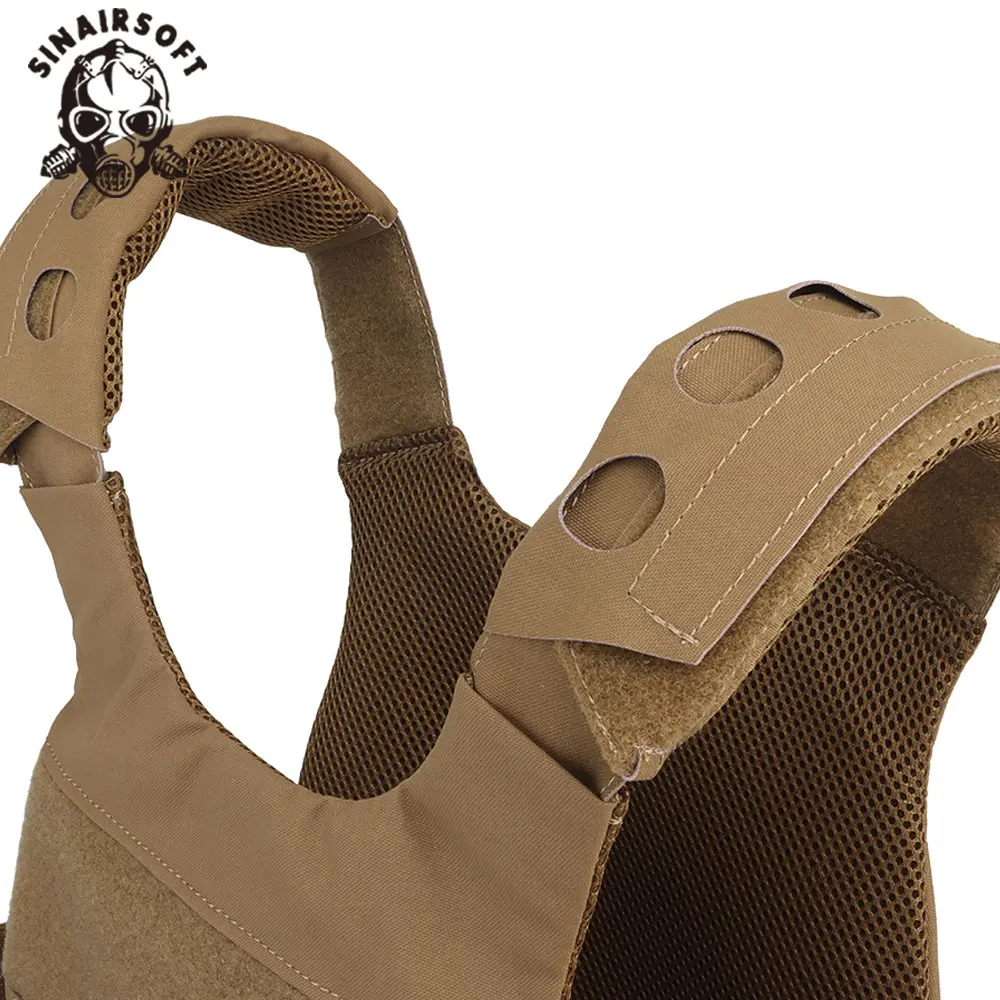 Chaleco táctico estilo Ferro ITW, correa de hombro acolchada con hebilla FCPC, Chaleco de bajo perfil, portador de placa, chaleco de caza elástico - imagen 4