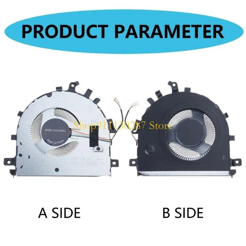 J1HC Nuevo ventilador refrigerador CPU para MateBook D15 D 15 Bob-Wah9 Wah9p Wae9p Boh-Wap9r Waq9r 4 Wire Laptop - imagen 2