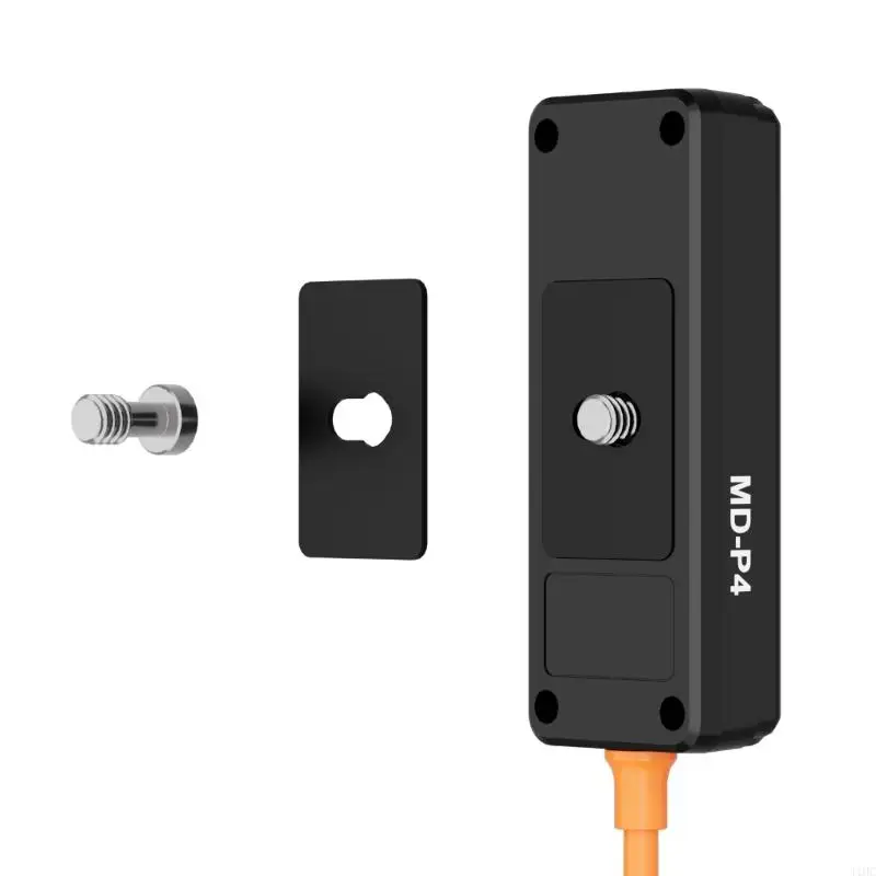 J1HC d Tap Cable divisor 1 Distribuidor suministro alimentación cámara macho a 4 femenino para cámaras y baterías IDX - imagen 5