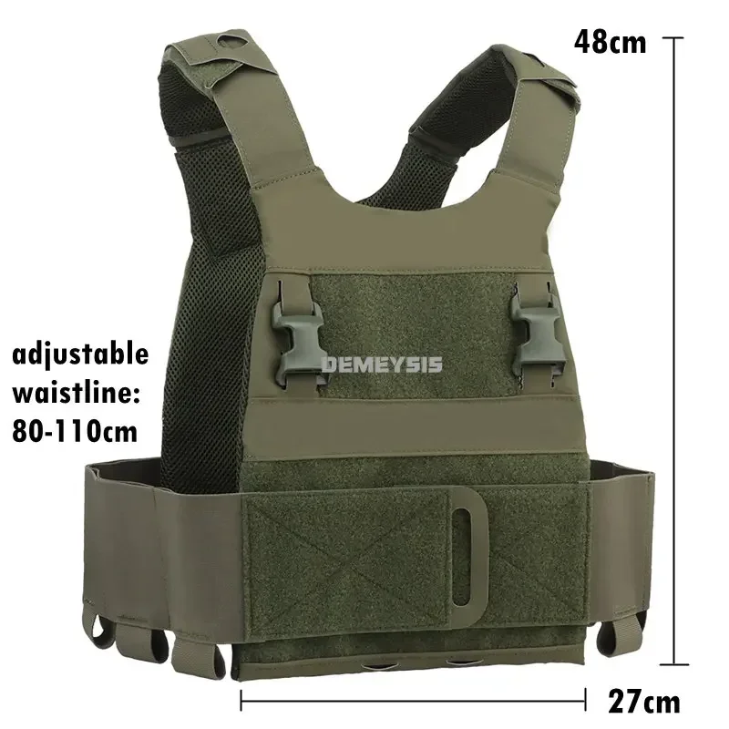 Outdoor jachtvesten Plate Carrier Quick Release Multifunctioneel pantser Tactisch schieten Airsoft beschermend draagvest - imagen 2