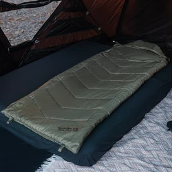 Shinetrip-saco de dormir con sello para acampar, ligero, sobre cálido para 4 estaciones, mochila, saco de dormir de invierno de algodón para exteriores