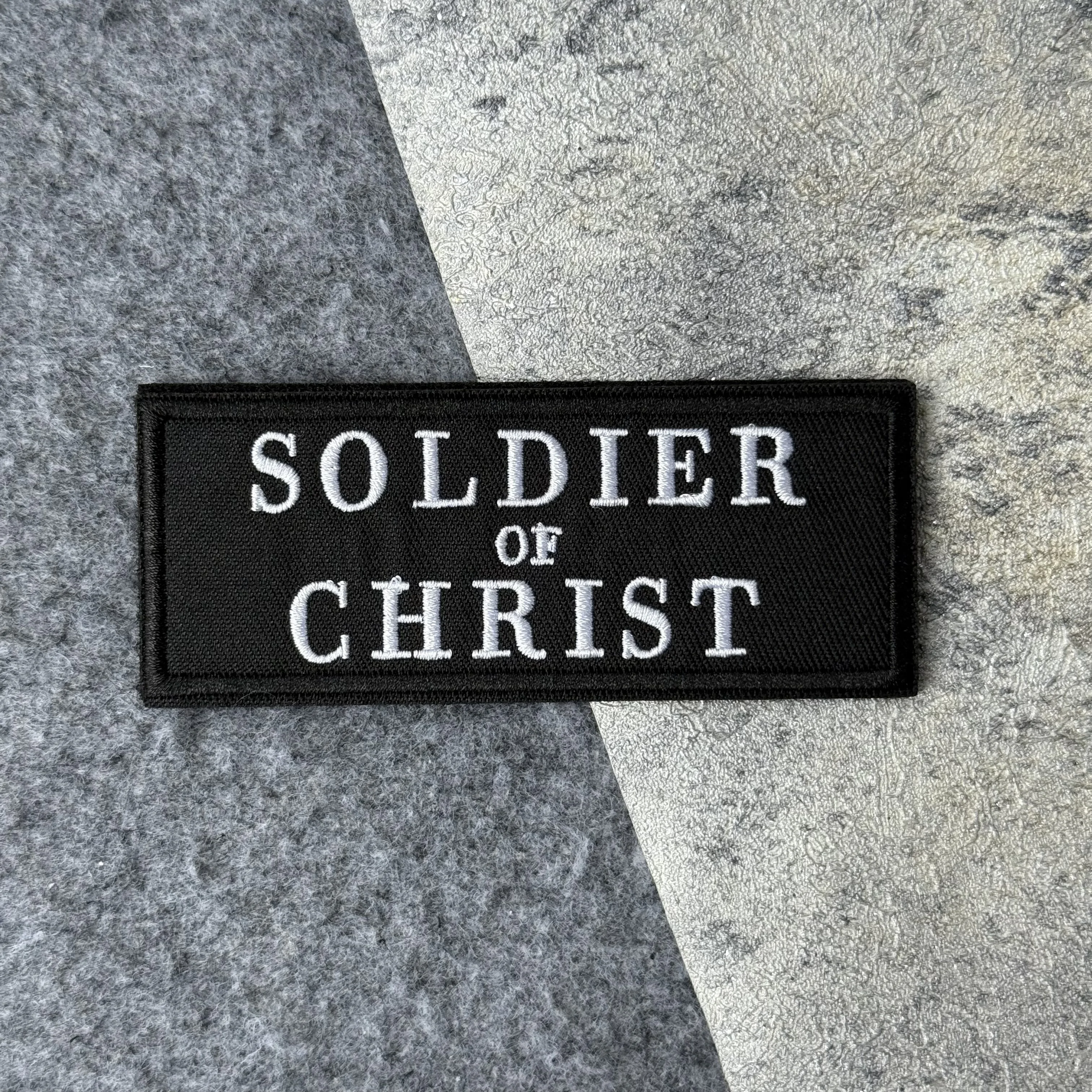 Parche militar táctico del ejército moral, "Escrituras cristianas", material bordado cruzado, para chalecos, chaquetas, mochilas, etc. - imagen 5