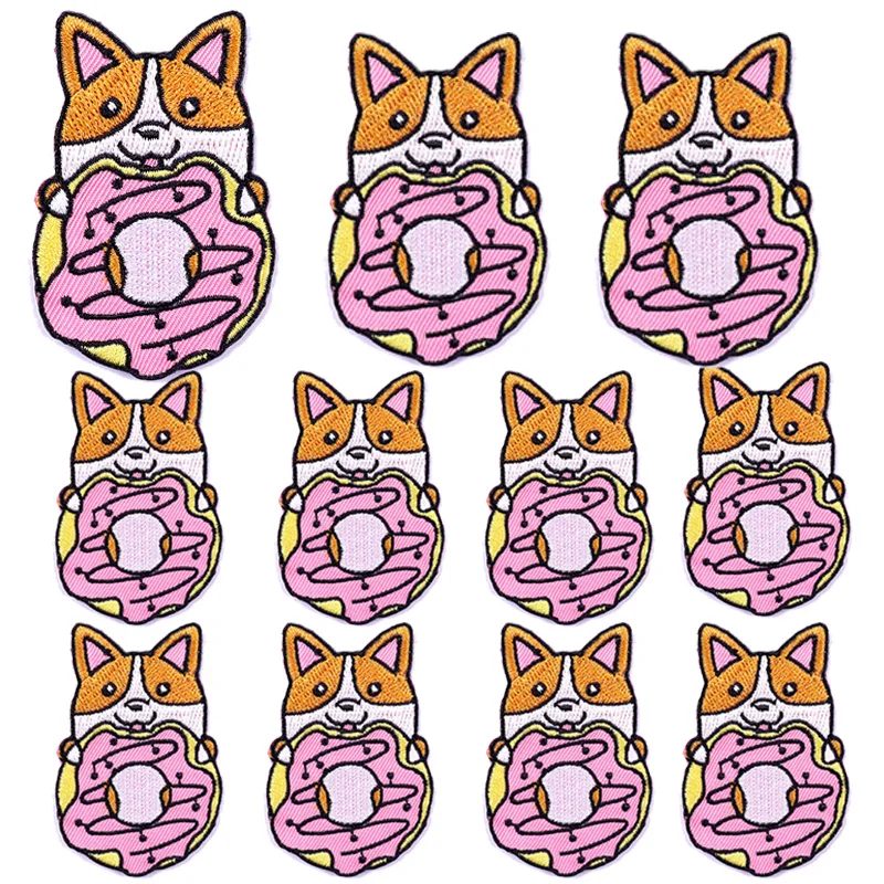 Prajna, 10 Uds., venta al por mayor, parche de Radio Rock, apliques de animales Hippie, parches bordados en ropa, parches DIY para ropa, pegatina - imagen 4